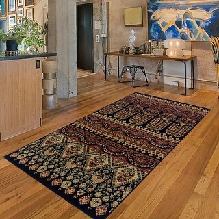 Elegant Adena Bohemian Eclectic Indoor Area Rug by Superior