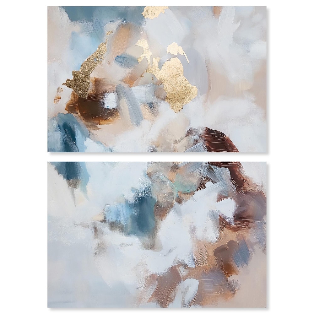 Mother Earth I Canvas Set of 2 by Art Remedy, Gallery Wrapped