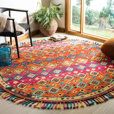 SAFAVIEH Handmade Aspen Dona Boho Tribal Wool Rug