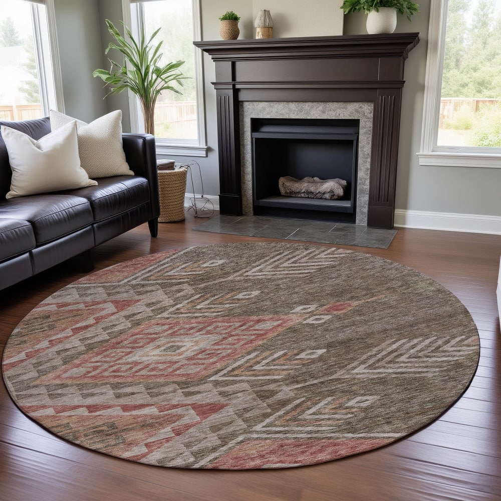 Premium Washable Super Soft Boho Tribal Mayfield Rug