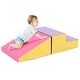 preview thumbnail 43 of 47, 2-Piece Step and Slide Climber for Infants and Toddlers Baby Soft Play Set Foam Blocks - 40" x 20" x 10" (L x W x H)