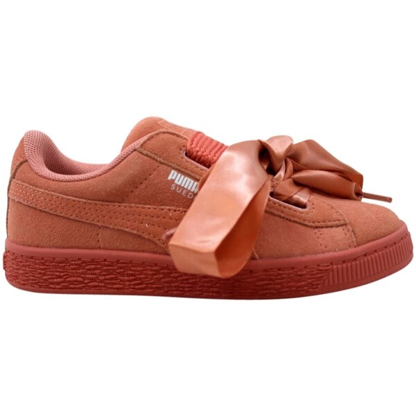 puma suede heart flower