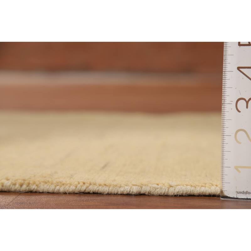 Modern Gabbeh Oriental Foyer Rug Handmade Contemporary Wool Carpet - 2'7"x 3'11"