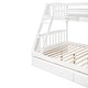 preview thumbnail 25 of 37, Twin-over-Full Bunk Bed with Drawers，Ladder and Storage Staircase