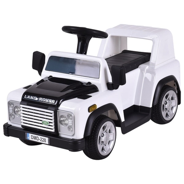 Shop Costway Land Rover Defender Kids Ride On Car 6v