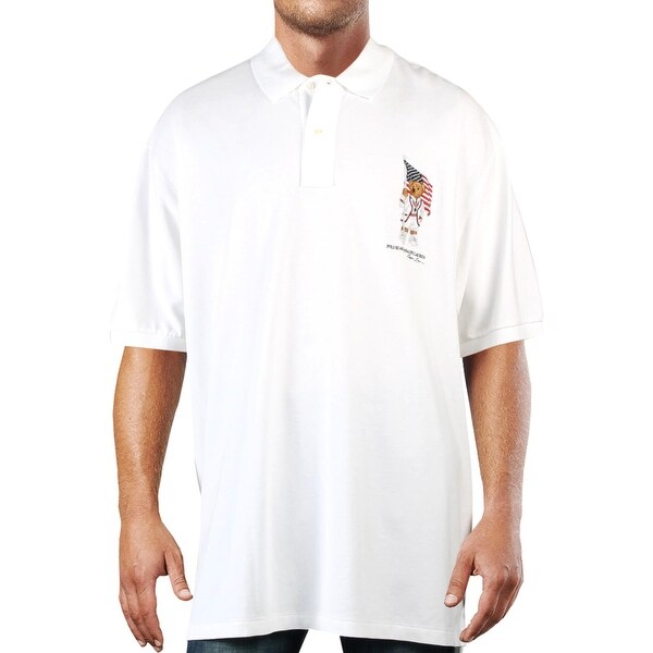 big and tall white polo shirts
