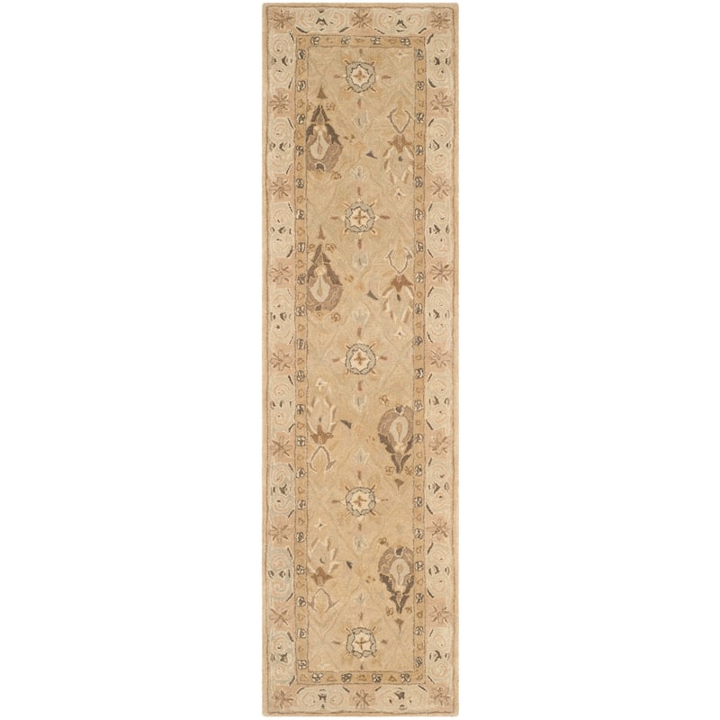 SAFAVIEH Handmade Anatolia Nicky Traditional Oriental Hand-spun Wool Rug