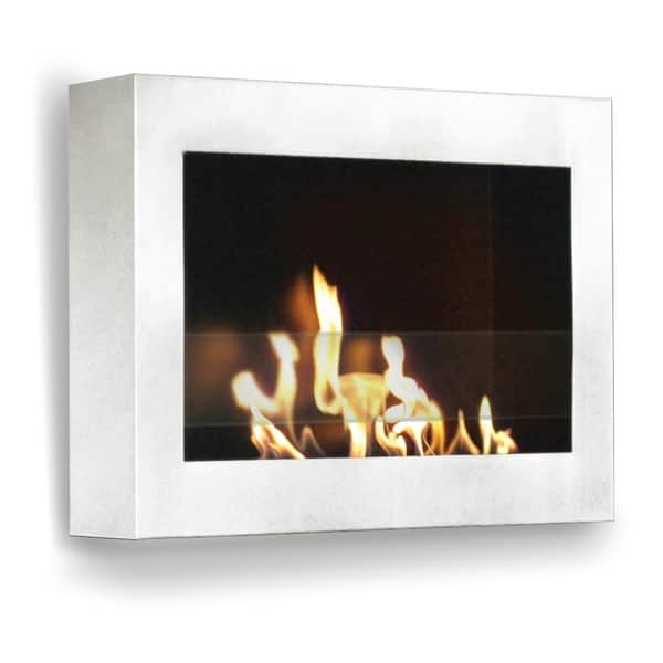 Shop Soho Wall Mount Bio Ethanol Ventless Fireplace Free