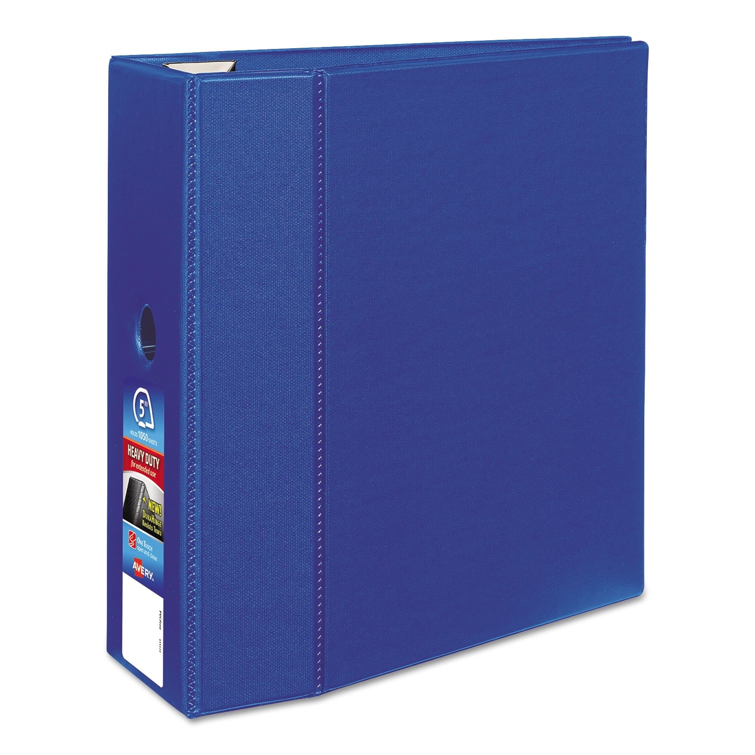 Heavy-Duty Non-View Binder, 3 Rings, 5