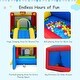preview thumbnail 7 of 6, Costway 6-in-1 Inflatable Bounce House Blow up Castle Toddler Kids - See Details