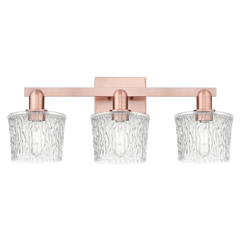 Innovations Lighting 716-3W-11-26 Niagara Vanity Niagara 3 Light 26" - Champagne Bronze / Clear