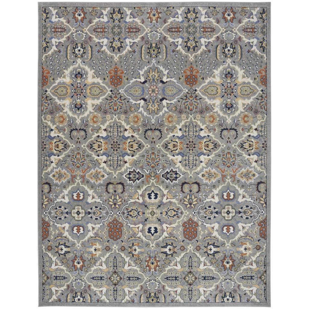 Power Loomed Floral Area Rug - 118