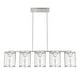 preview thumbnail 2 of 2, Hunter Astwood 5 Light Linear Chandelier, Caged, Contemporary, Transitional, Art Deco