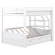 preview thumbnail 25 of 34, Wood Convertible Full Size Bunk Bed with Storage Staircase,Bedside Table and 3 Drawers