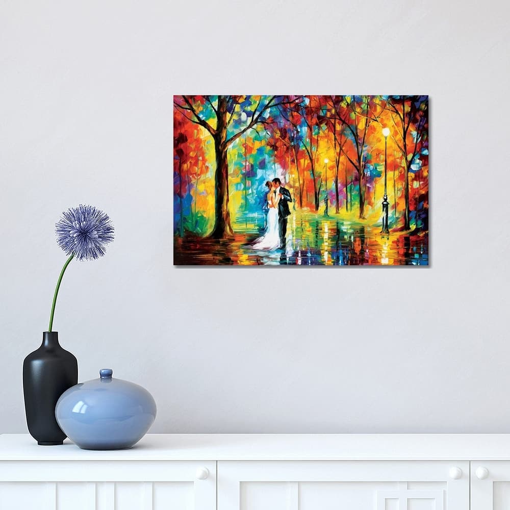 iCanvas "Rainy Wedding" by Leonid Afremov Canvas Print