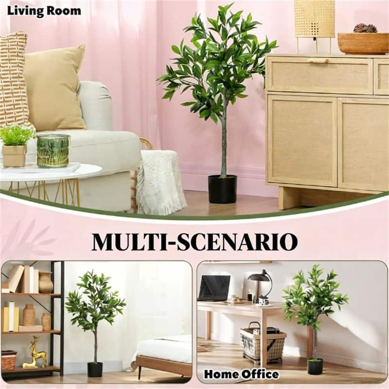 Potted Plant, Fake Plant, Artificial Tree, used For home decoration, Green