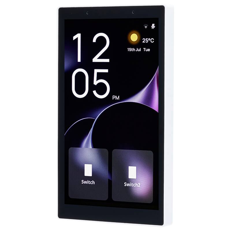 Starfish - 5 Inch - In-Wall Control Panel - White Black - White Black