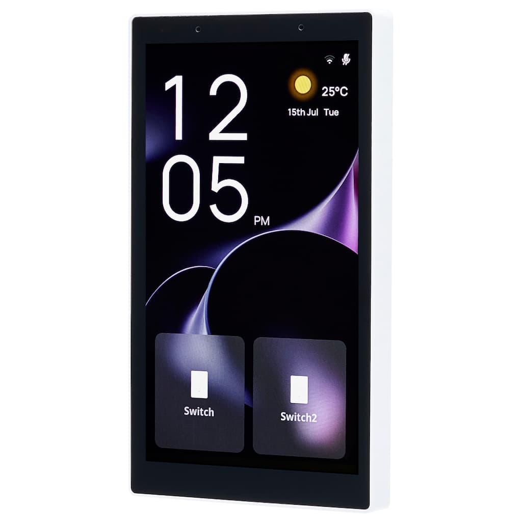 Starfish - 5 Inch - In-Wall Control Panel - White Black