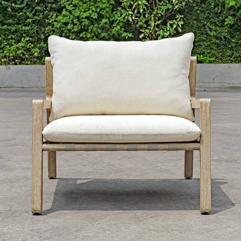 Uttermost Strapped Outdoor Lounge Chair
