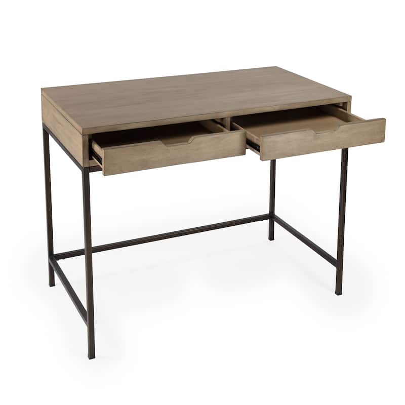 Butler Belka White Desk with Drawers