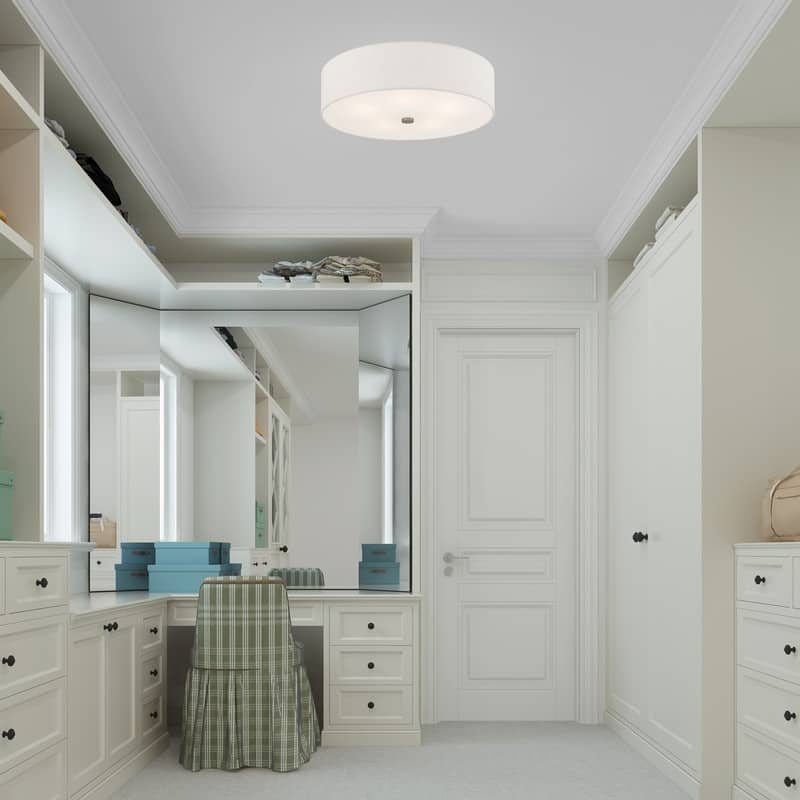 Livex Lighting 5-light Semi-flush Ceiling Fixture, 52141, 52142
