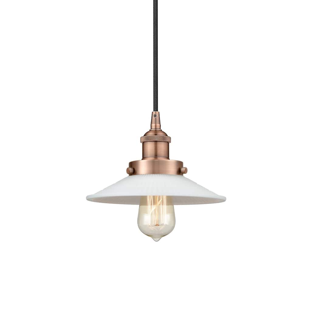 Innovations Lighting 616-1PH-6-9 Halophane Pendant Halophane 9" Wide