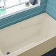 preview thumbnail 52 of 121, Swiss Madison Voltaire, Acrylic White, Alcove, Integral Armrest, Bathtub with Apron