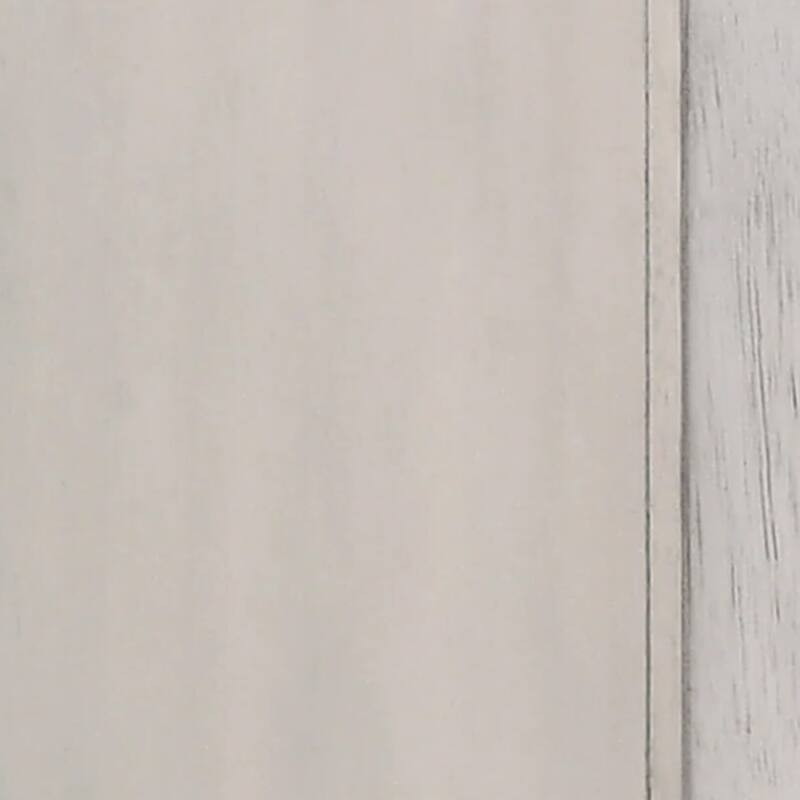 Sawz Nightstand with 3 Drawers, Charcoal Plank Top, Light Gray Wood