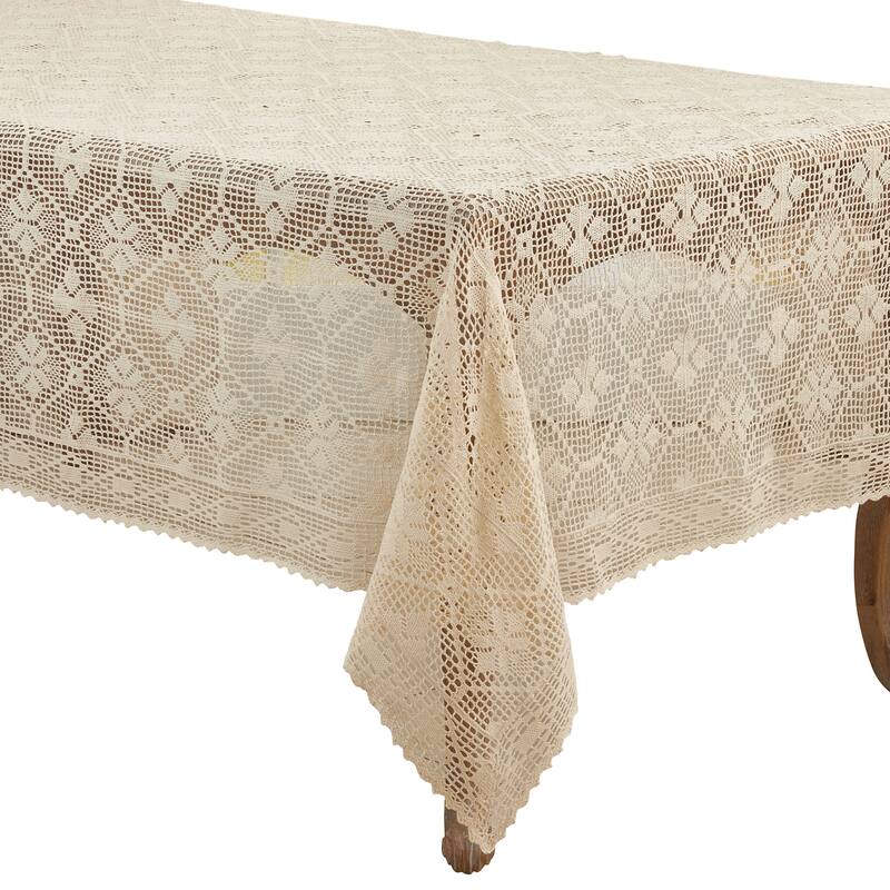 Delicate Crochet Tablecloth