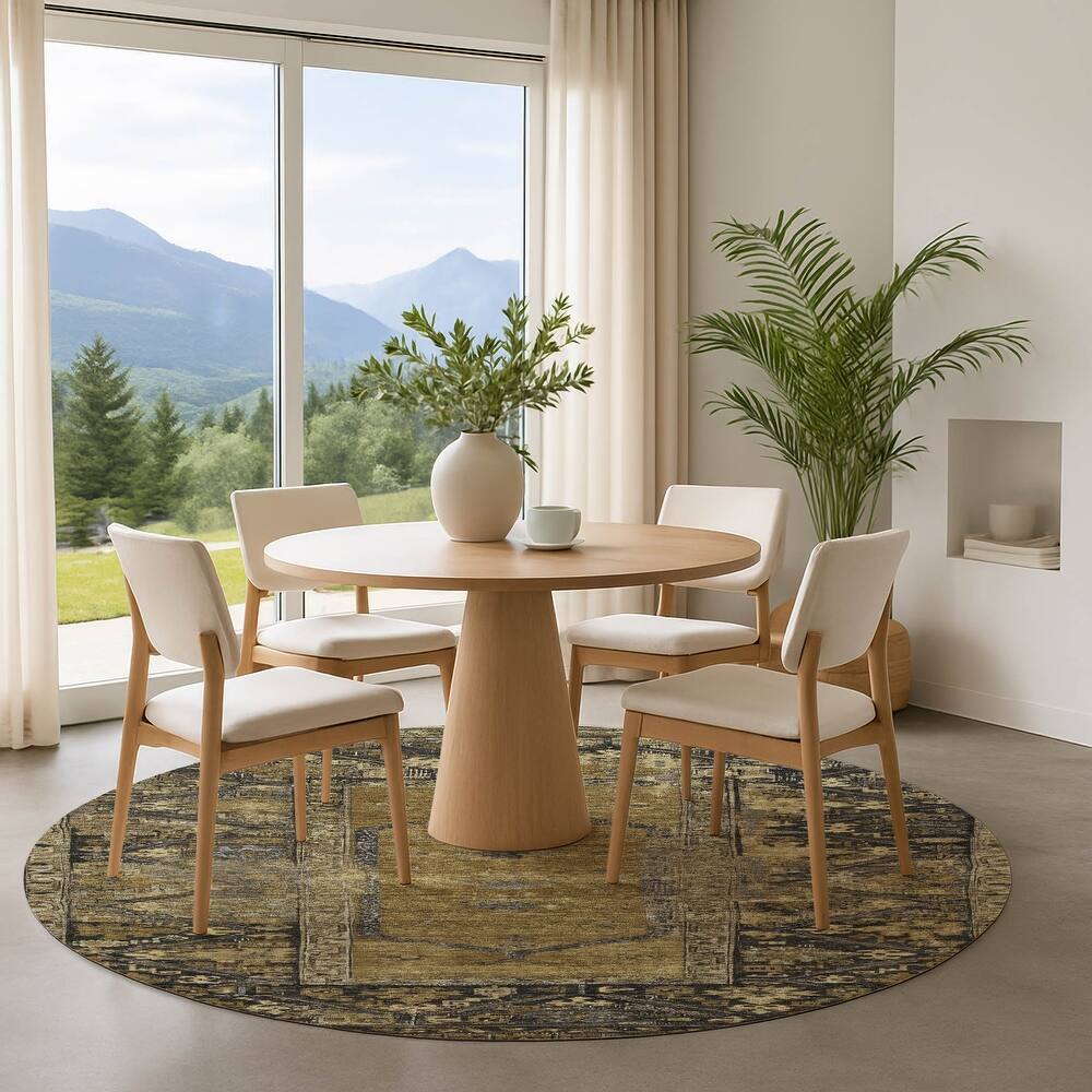 Premium Washable Super Soft Traditional Global Mayfield Rug