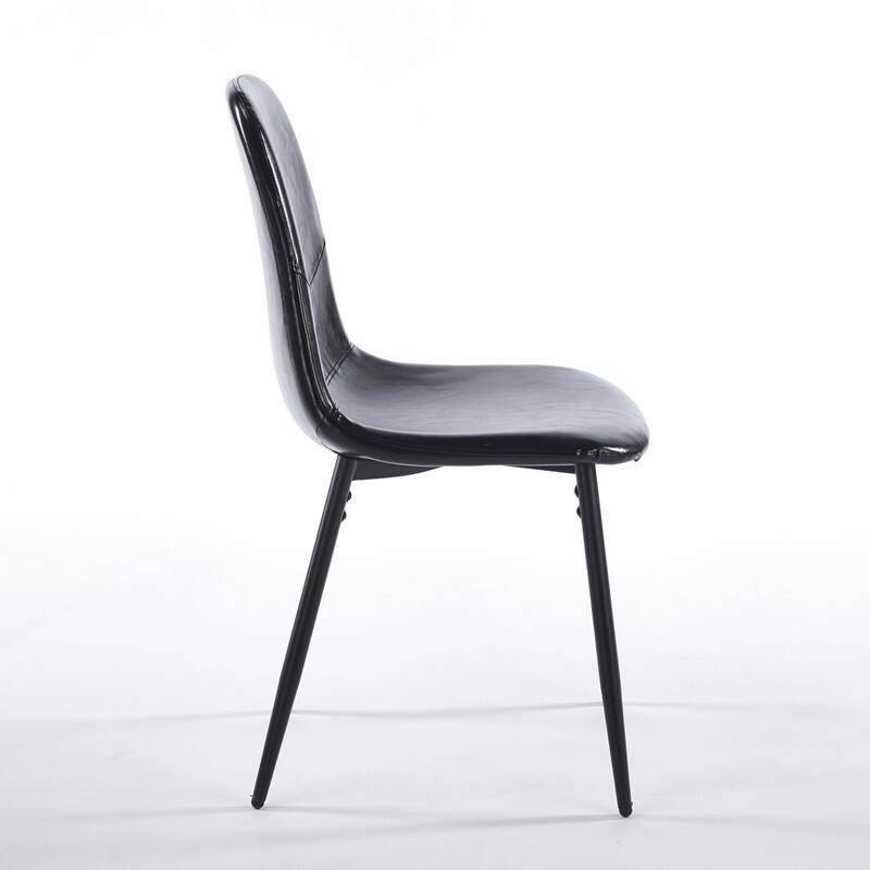 Modern Dining Chair with Durable Design, Easy-Clean Surface and Simple Assembly for Kitchen or Office