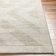 preview thumbnail 3 of 7, Livabliss Alder Machine Washable Geometric Striped Area Rug
