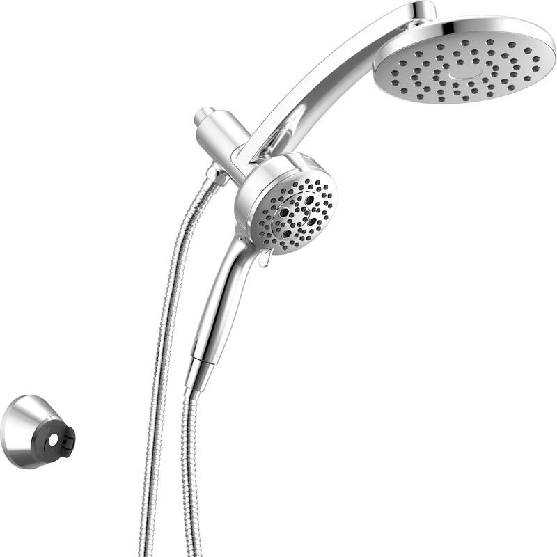 Delta 58600-25 PivotPro 2.5 GPM 3-in-1 Shower Head and 7 Setting Hand