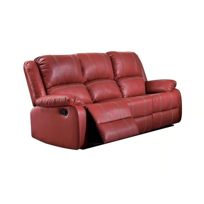 Splendid Polyurethane Sofa (Motion), Red