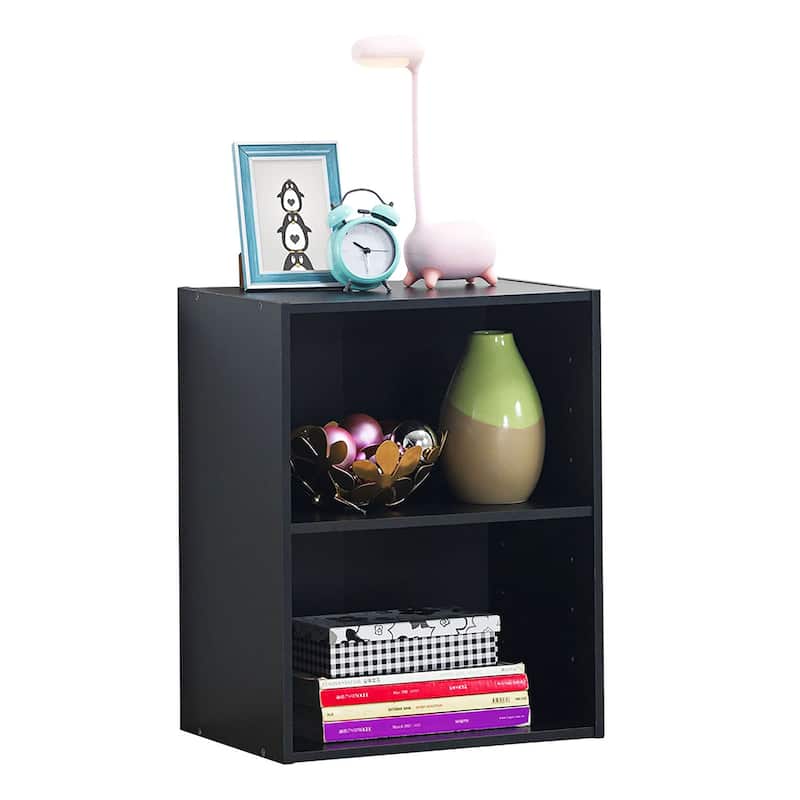 2-Tier Storage Shelf Night Stand End Table