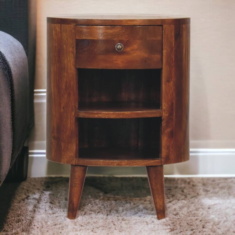 Solid wood Cortez Nightstand