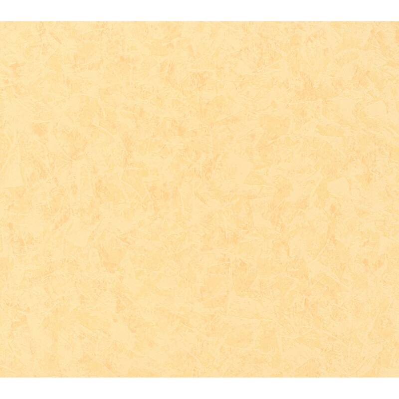 Galerie Wallcoverings Neapolis 3 Leafy Plaster Texture Design Vinyl on Paper Embossed Wallpaper Roll - 33 feet x 21 inches - Orange