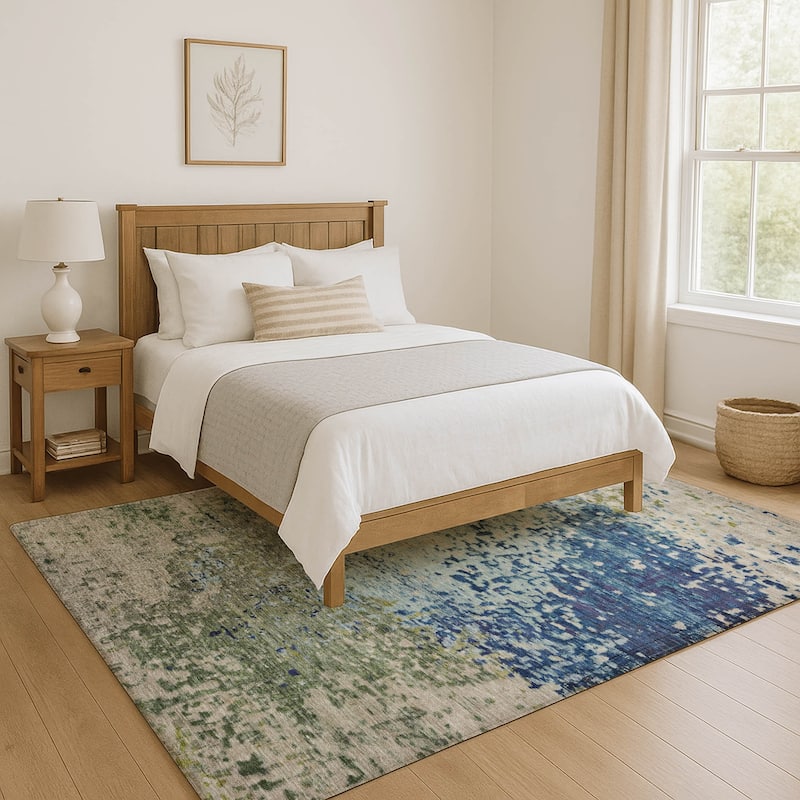 Premium Washable Super Soft Abstract Solid Mayfield Rug