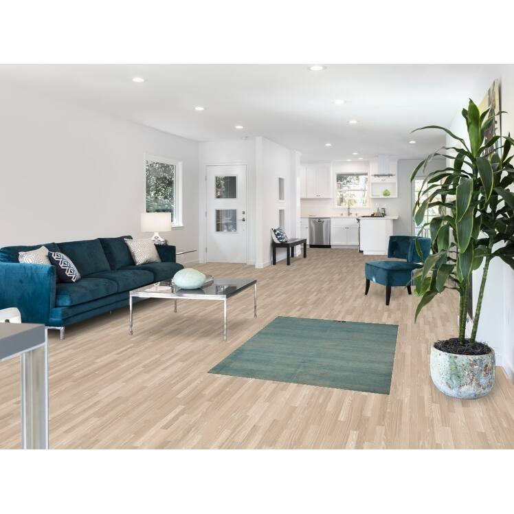 Blue Contemporary Gabbeh Oriental Foyer Rug Handmade Wool Carpet - 3'4" x 5'0"