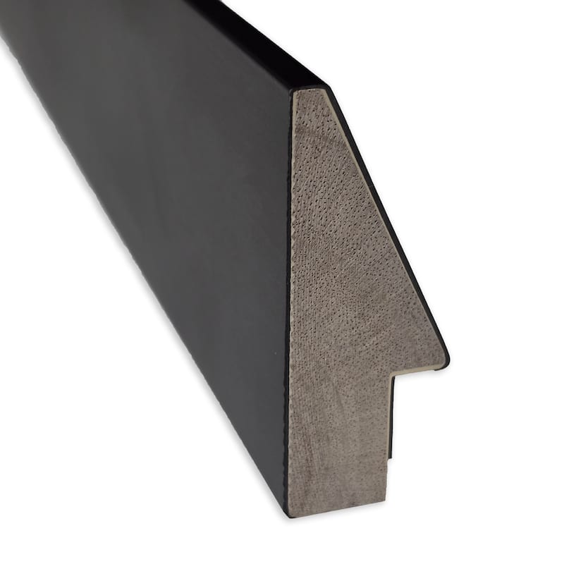 Incline Non-Beveled Wood Framed Full-Length Floor Leaner Mirror