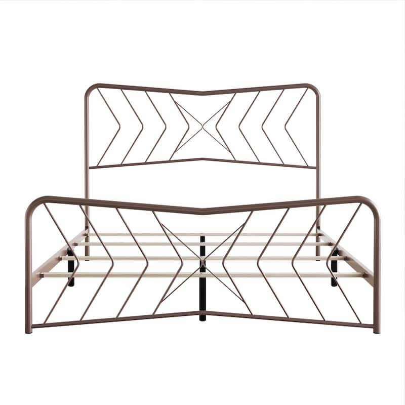Clayfell Fargo Metal Bed