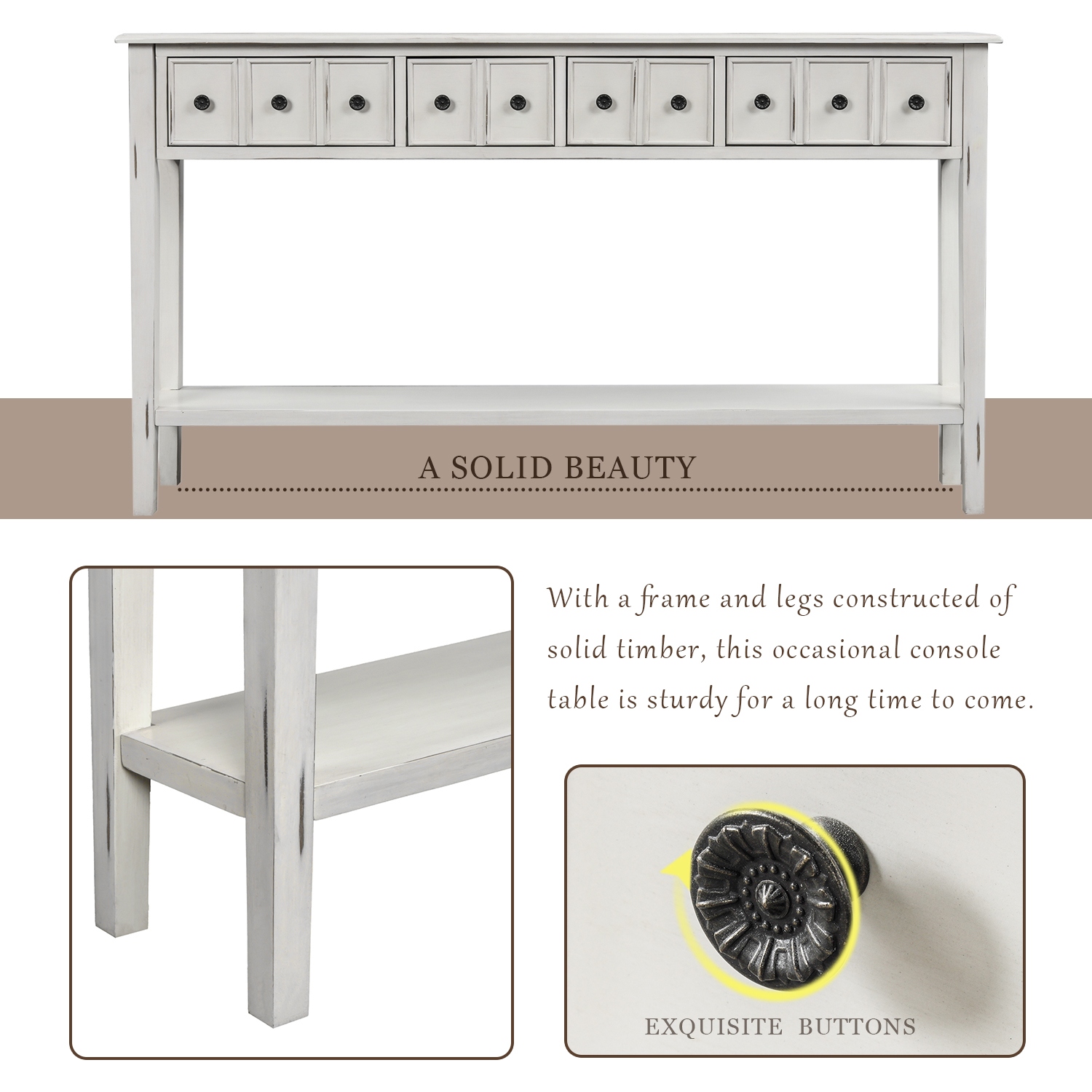 Long sofa table 60 discount