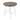 Rossmore 20" Mid-Century Modern Round Side Table with Ash Wood & Durable Steel End Table for Living Room and Bedroom
