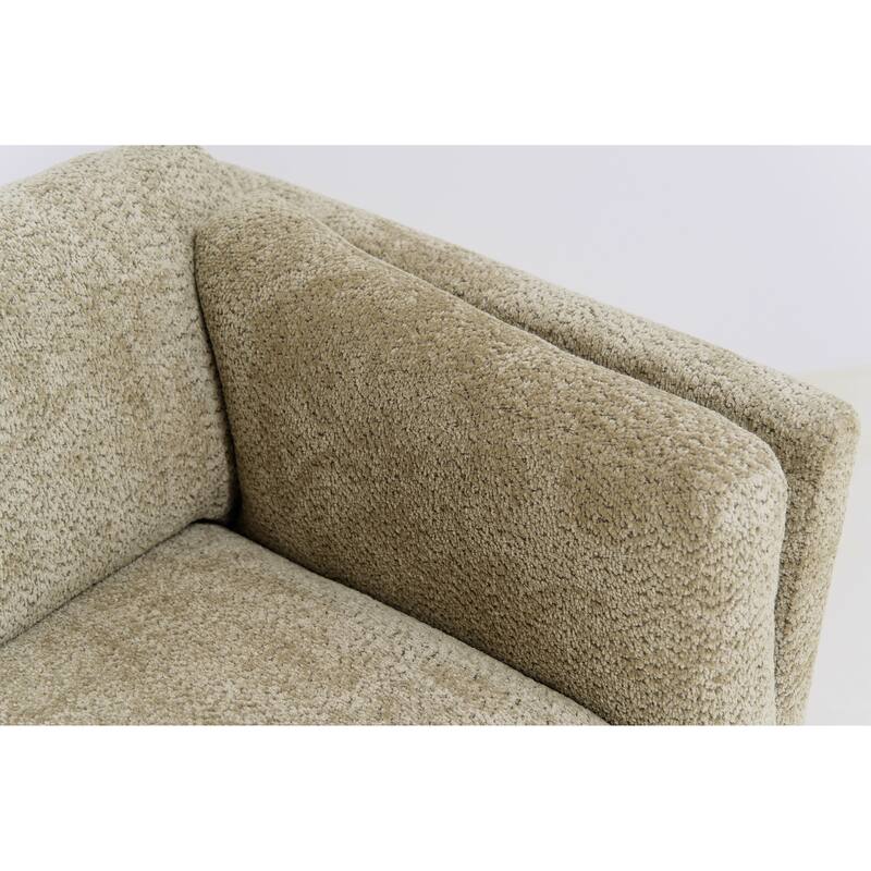 Christopher Knight Home - Chenille Upholstered Loveseat Sofa with Removable Cushion 58.3" Accent Sofa