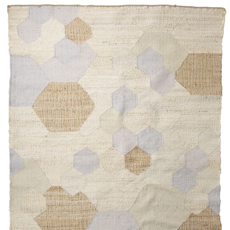 HomeRoots Patchwork Modern Rectangle Area Rug - 120 in. x 96 in. x 0.98 in.