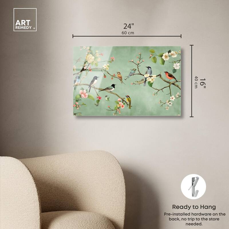 Restful View Acrylic by Art Remedy, Ready to Hang