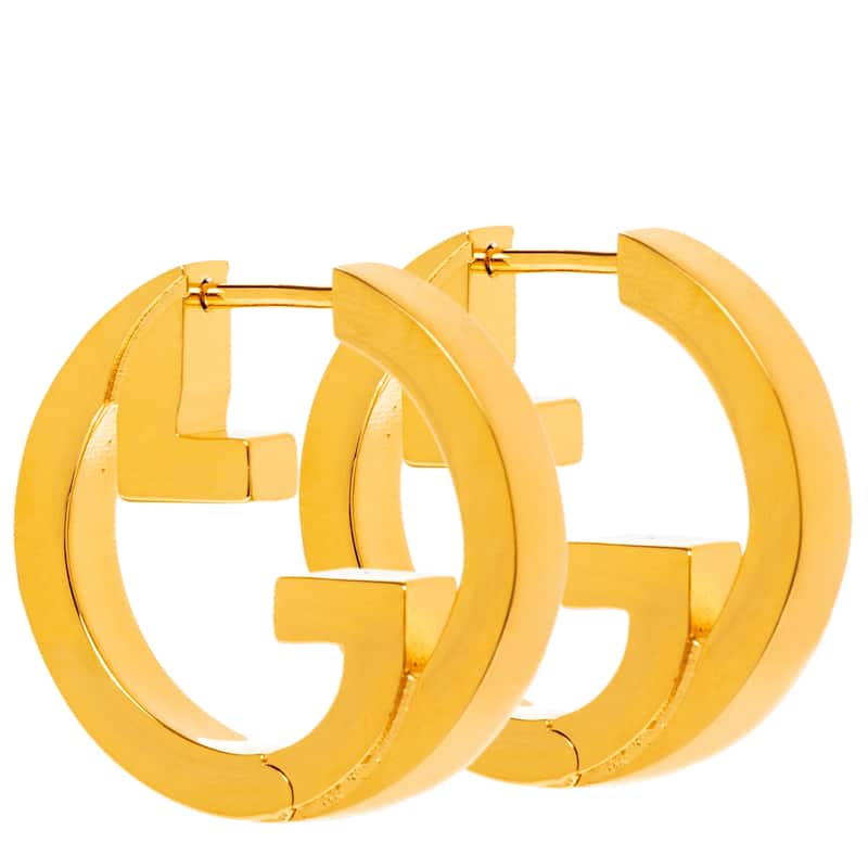 Gucci Blondie Hoop Earrings - Gold-tone