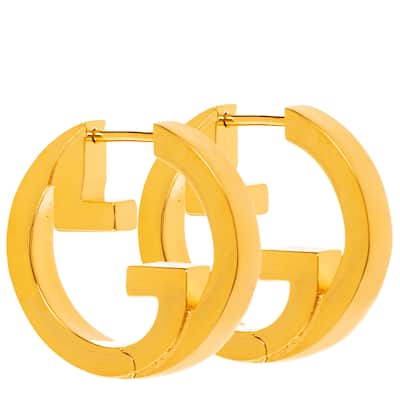 Gucci Blondie Hoop Earrings - Gold-tone