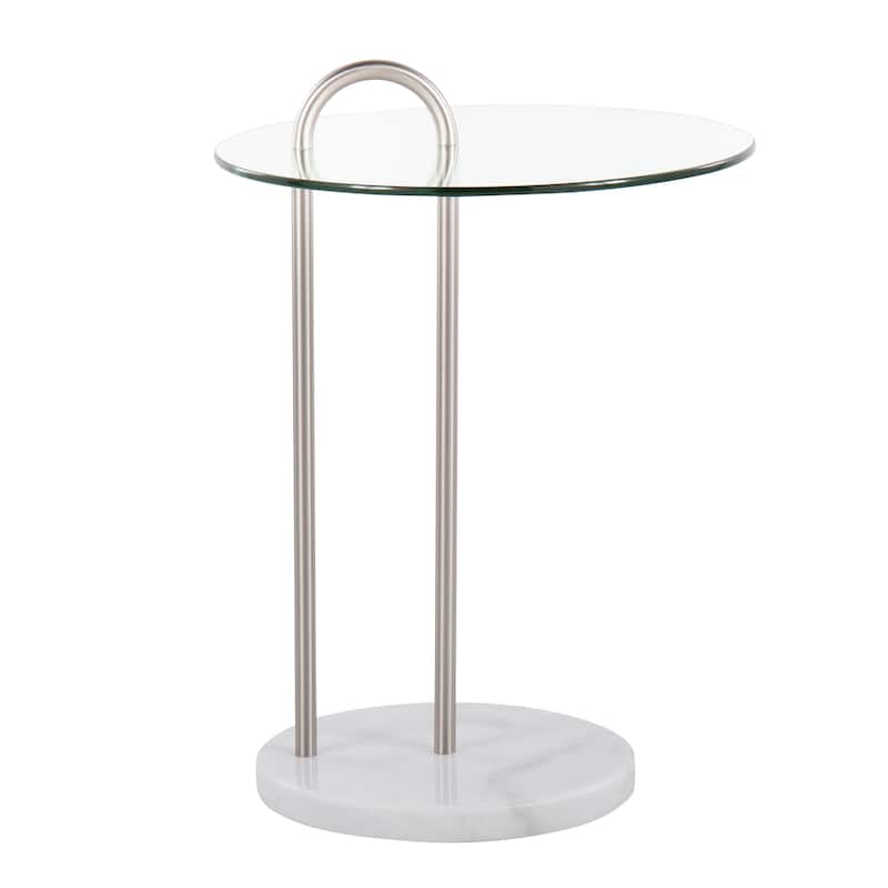 Silver Orchid Battista Side Table