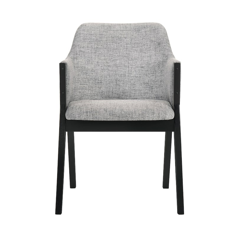 Westmont and Renzo Grey and Black 5 Piece Dining Set